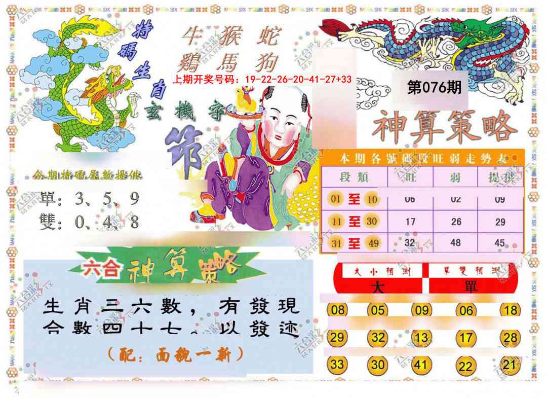 076期神算策略[图]